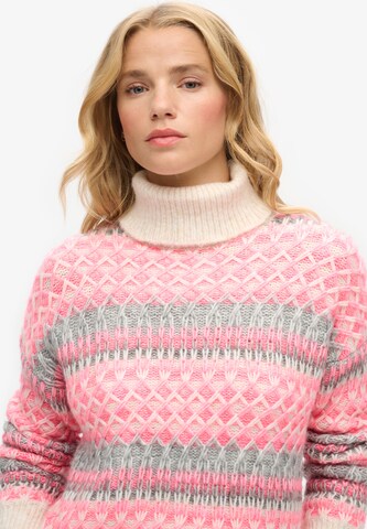 rožinė Superdry & Co Megztinis: priekis