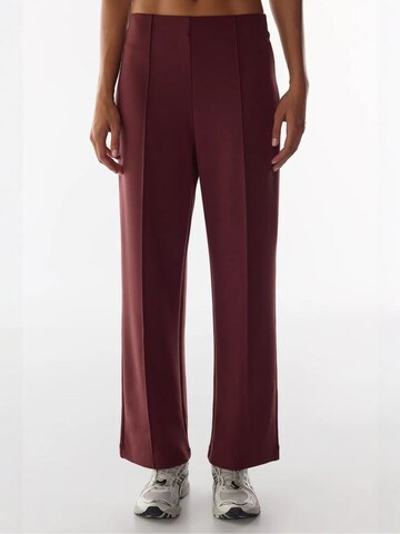 Wide leg Pantaloni 'Hose' di Penti in rosso