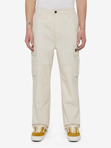 Regular Pantalon cargo 'EAGLE BEND' DICKIES en blanc : devant