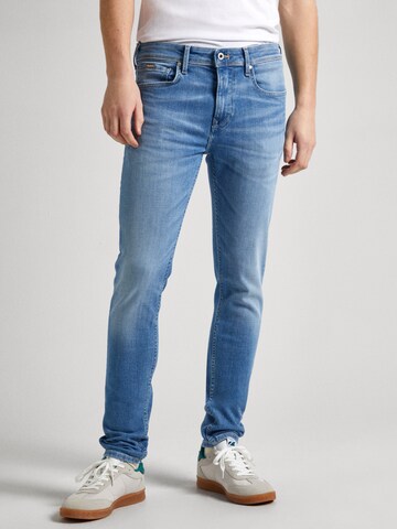 Pepe Jeans Skinny Jeans in Blue: front