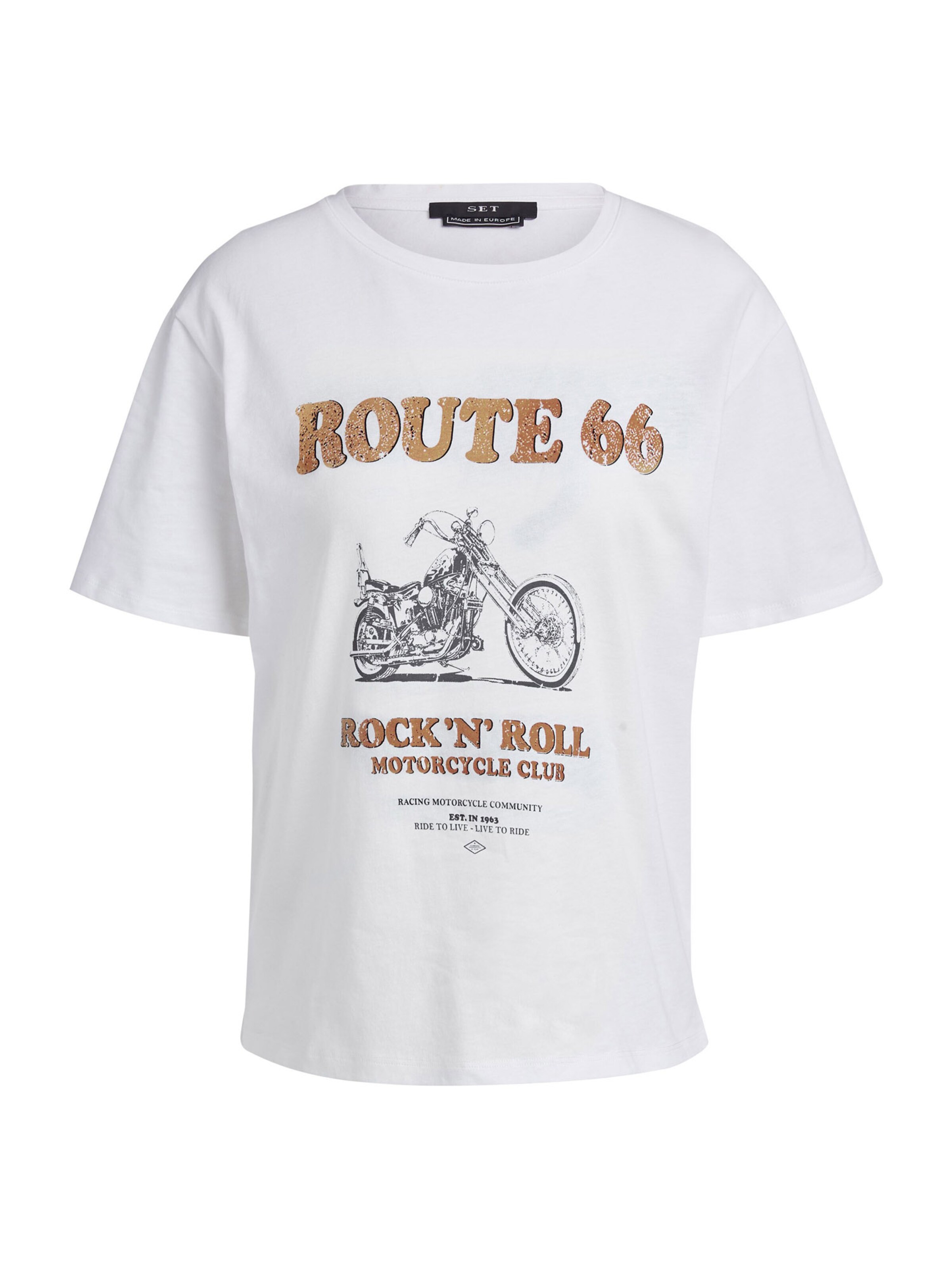 SET Shirt in White: front