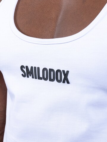 T-Shirt 'Paul' Smilodox en blanc