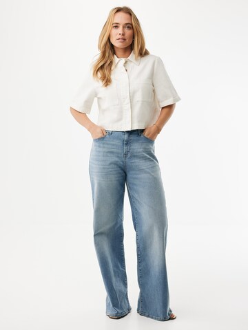 MEXX Bluza | bela barva