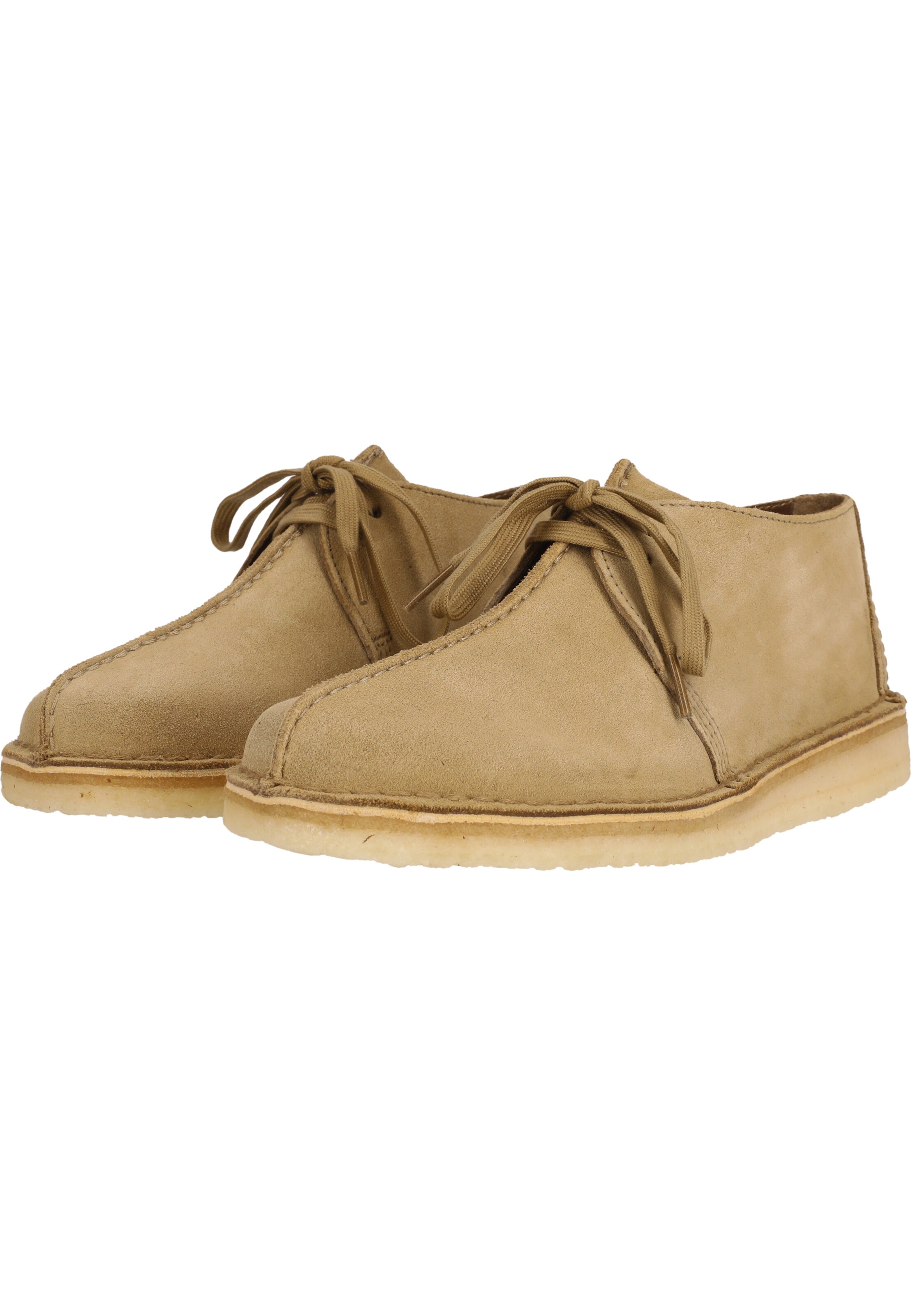 CLARKS Schnürschuhe 'Desert Trek' in Braun