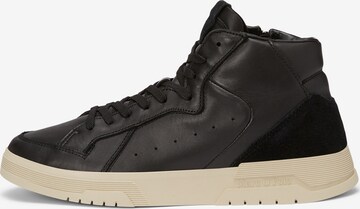 Marc O'Polo High-Top Sneakers in Black: front