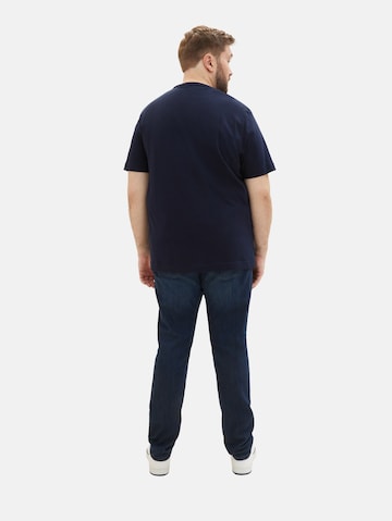 TOM TAILOR Men + Regular Jeans in Blauw