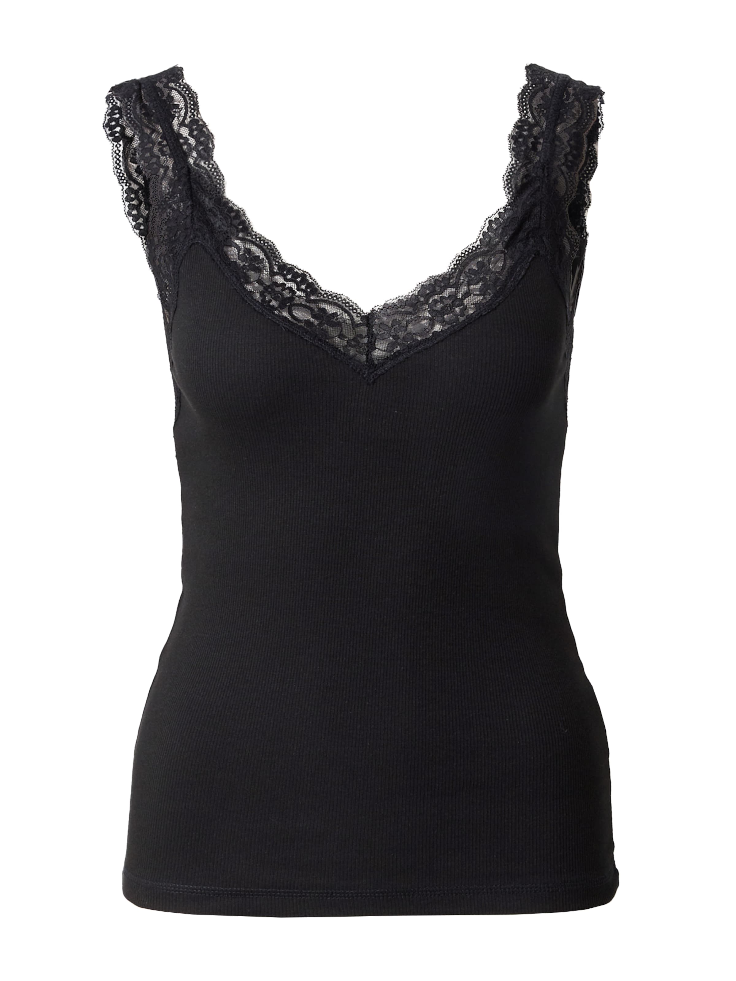 Hailys - Top 'Sina' em preto: frente