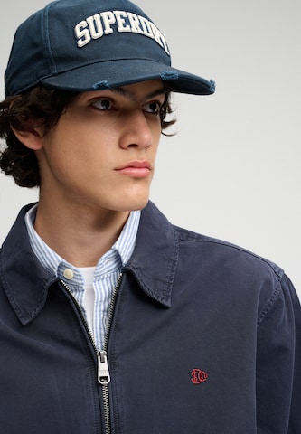 Veste mi-saison 'Harrington' Superdry & Co en bleu