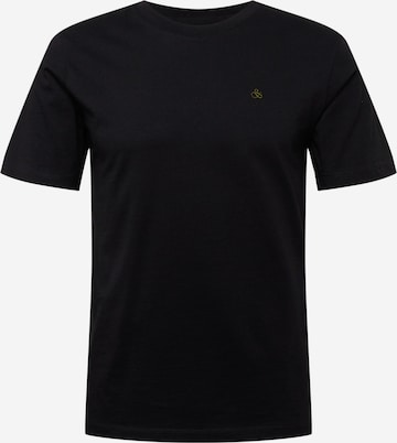 T-Shirt SCOTCH & SODA en noir : devant