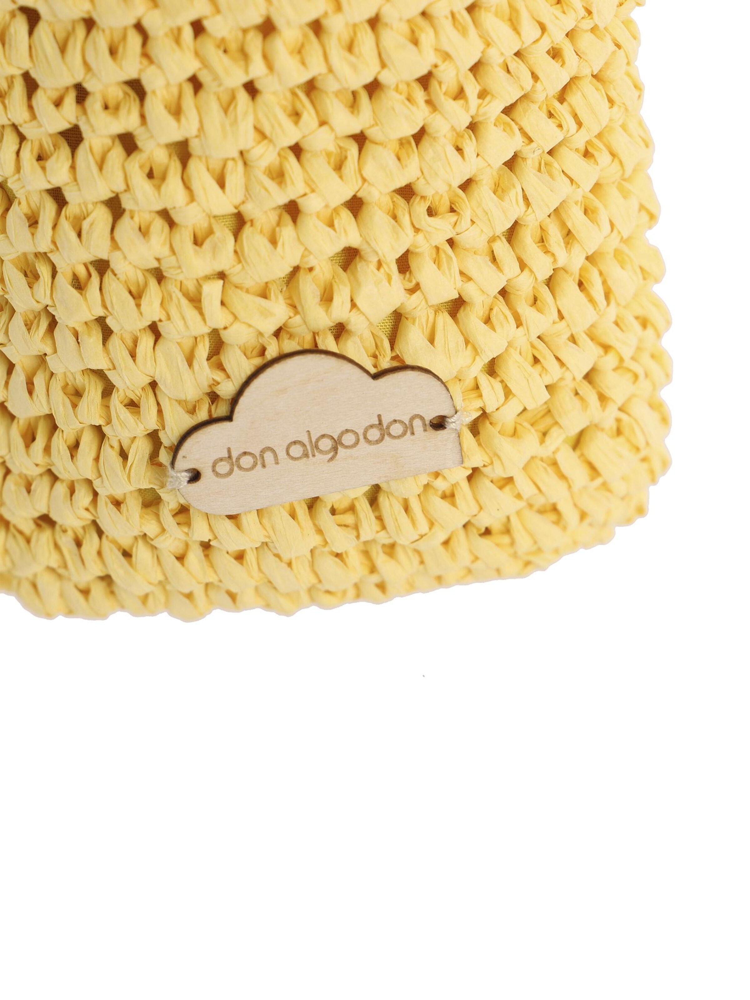 Don Algodon - Bolso de hombro 'Porta móvil para mujer DON ALGODON Sinfronia con cremallera' en amarillo