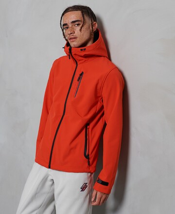 Superdry Performance Jacket in Red: front