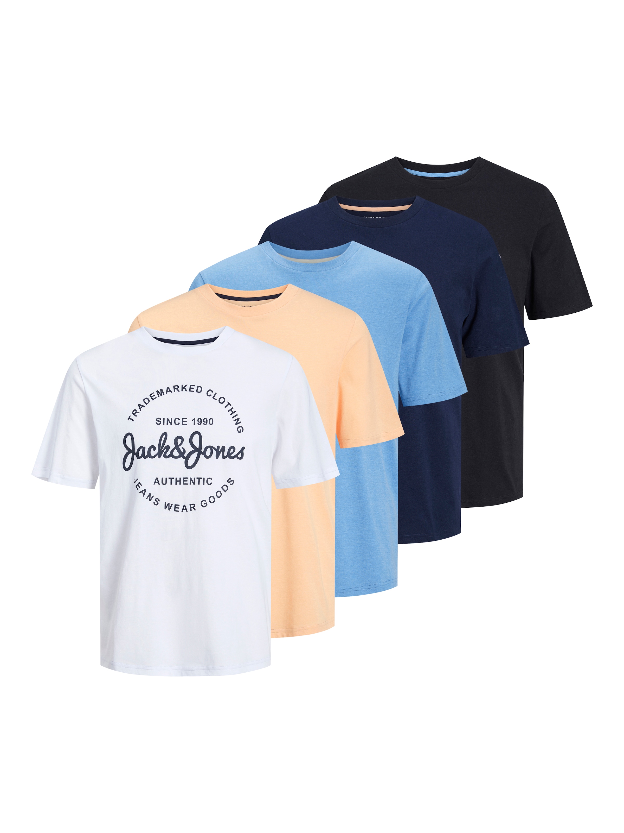 JACK & JONES Shirt 'JJForest' in Blue: front