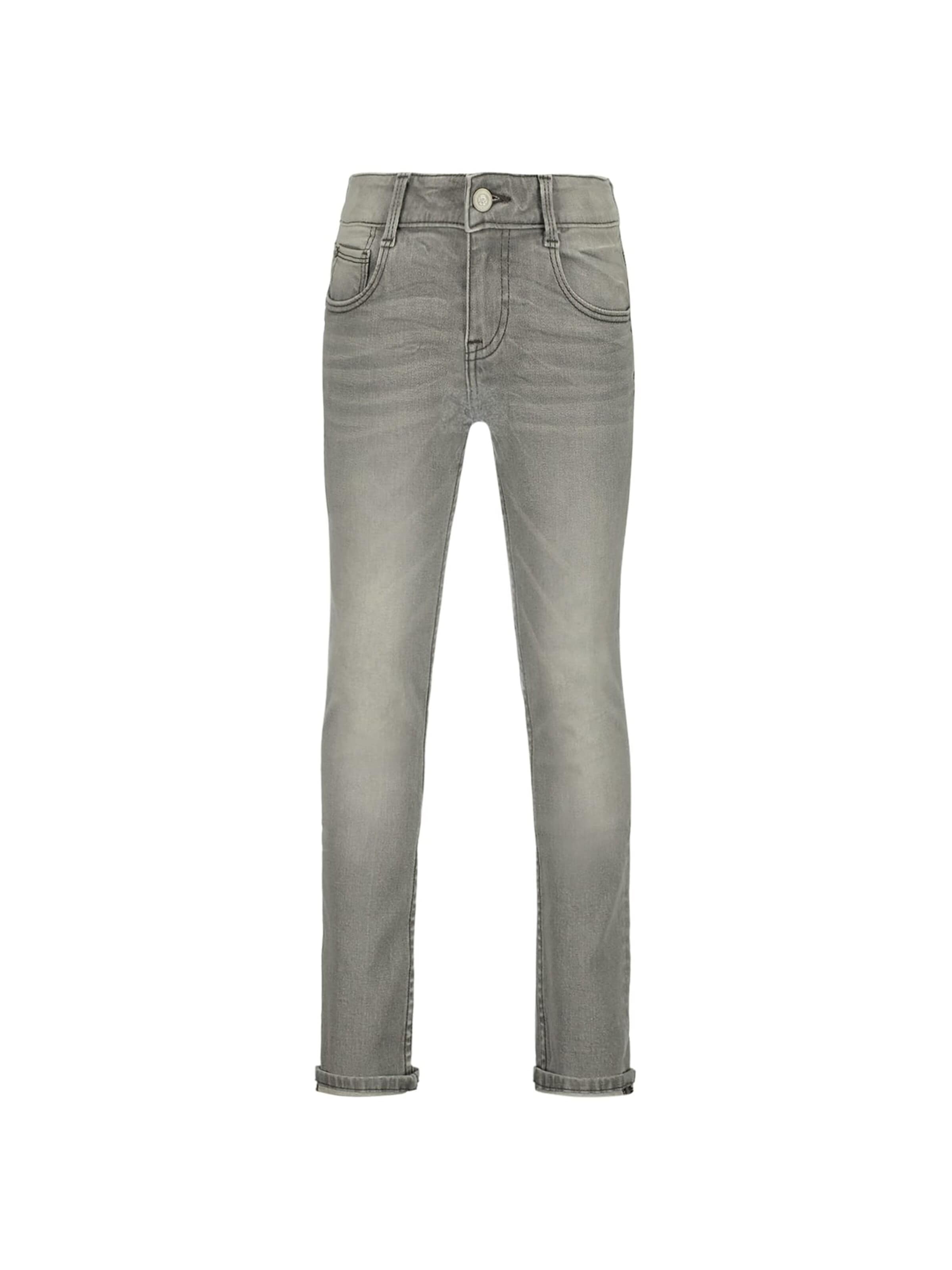 Raizzed Baggy Jeans 'Boston' in Grijs: voorkant