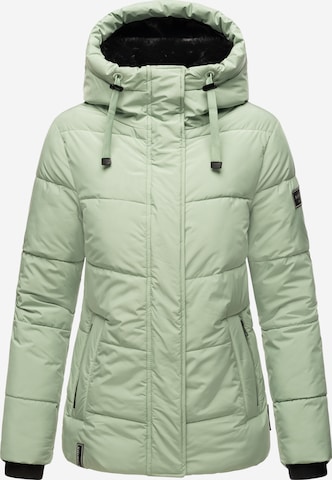 NAVAHOO Winter jacket 'Sag ja XIV' in Green: front