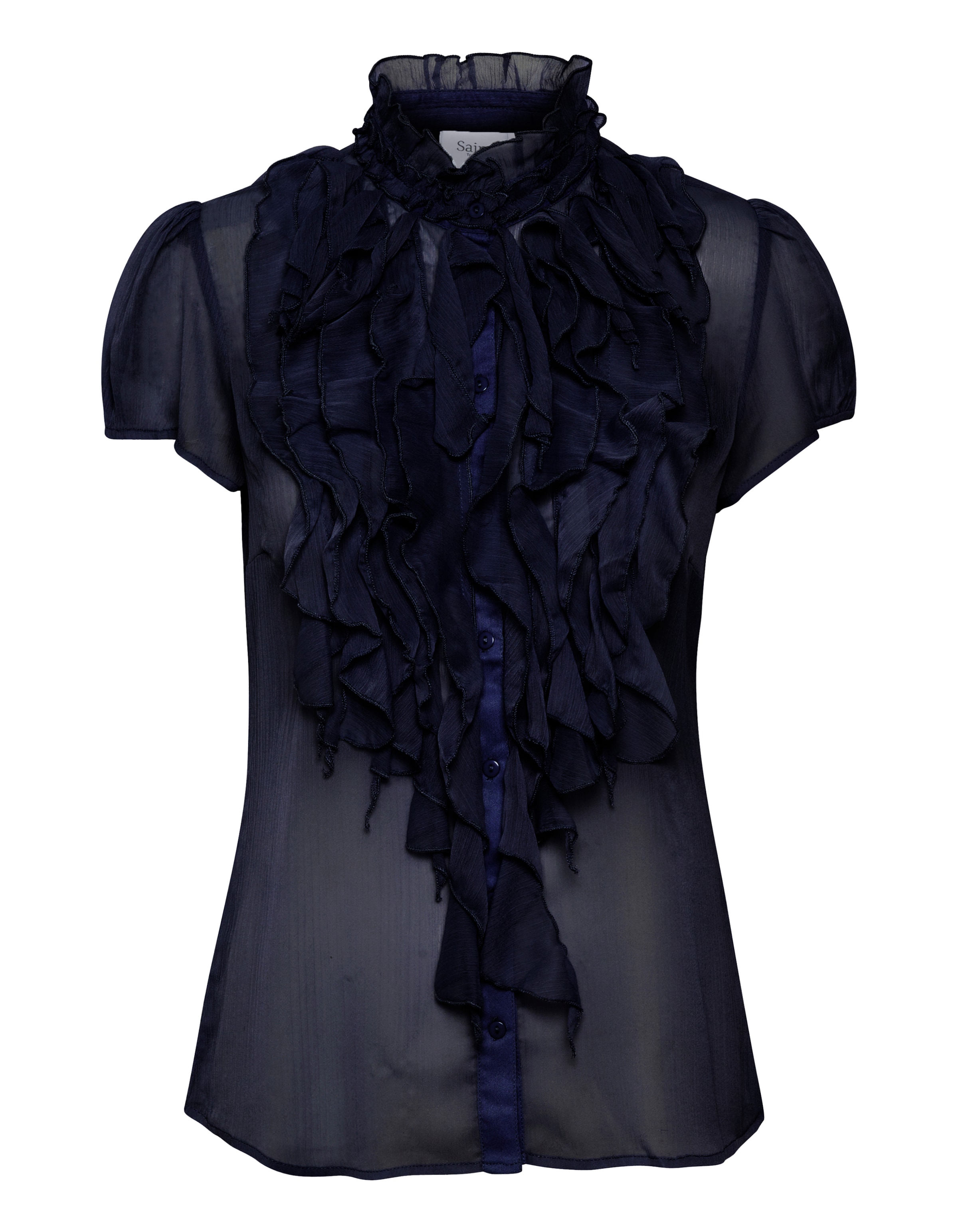 SAINT TROPEZ Shirt 'Lilja' in Blue: front