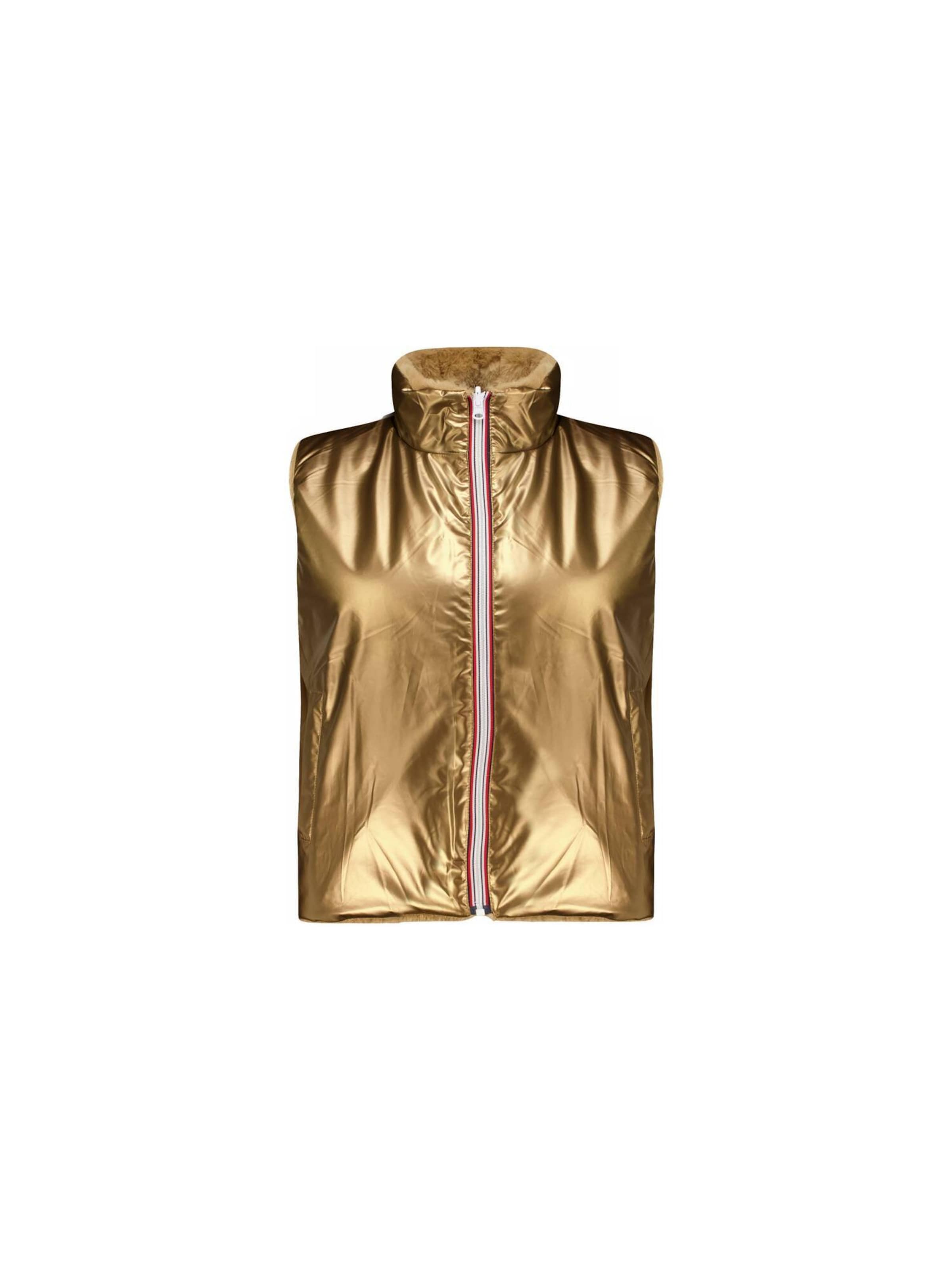 Gilet 'Nara' Deeluxe en or : devant