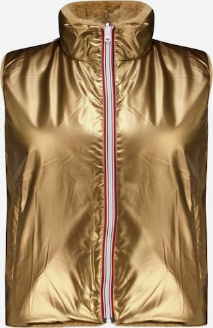 Gilet 'Nara' Deeluxe en or : devant
