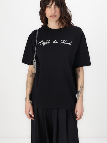 T-shirt 'Karl Lagerfeld x Jorge Parra' Karl Lagerfeld en noir