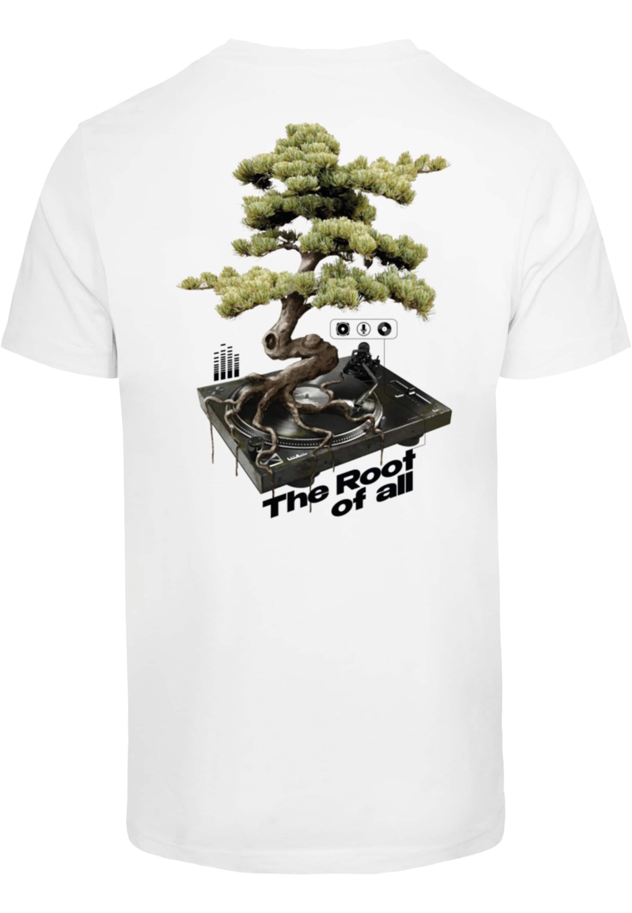 Mister Tee - Camisa 'Root Of All' em branco