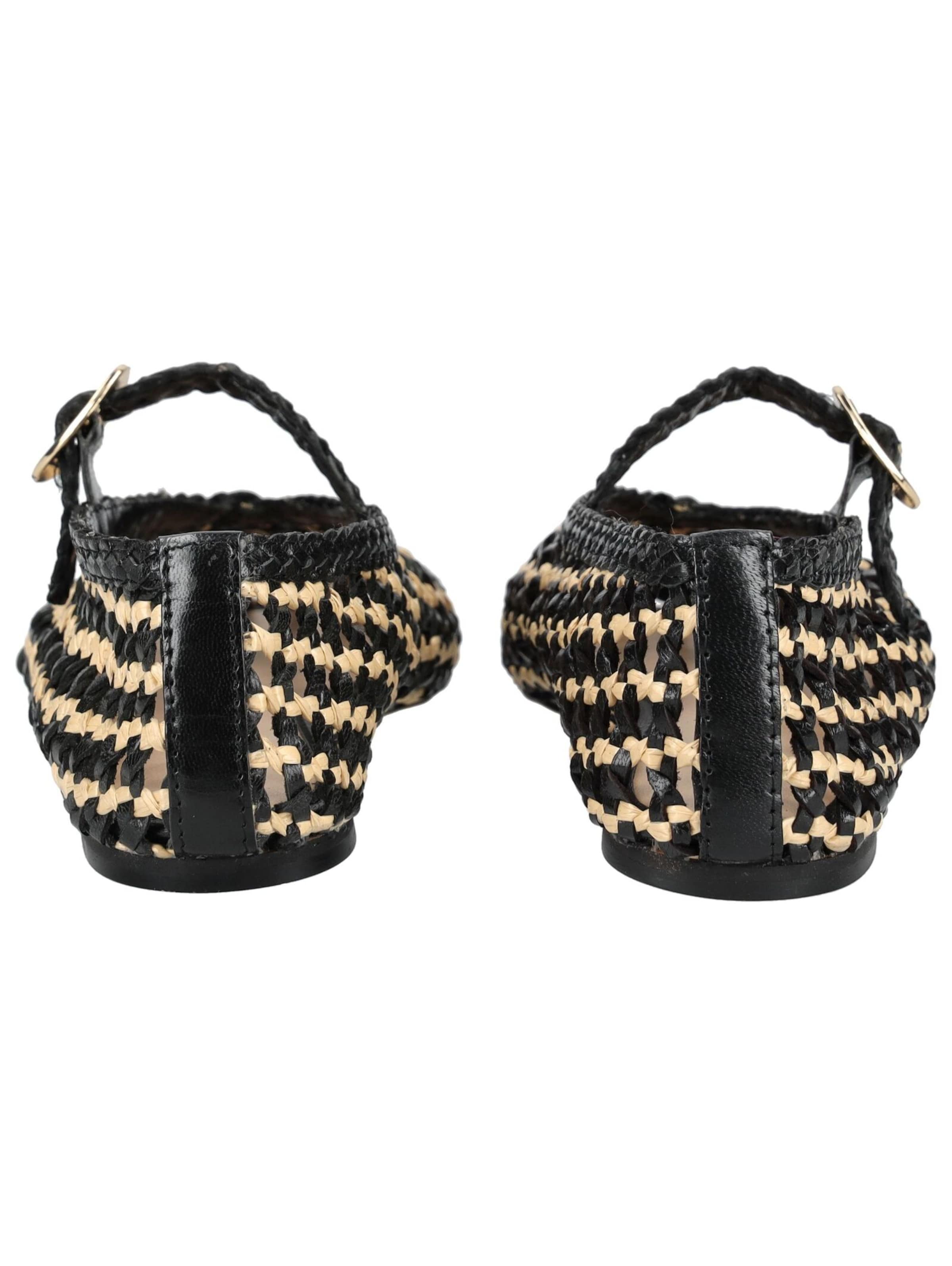 INUOVO Ballerina in Schwarz