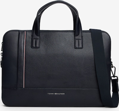 TOMMY HILFIGER Tietokonelaukku värissä tummansininen / punainen / valkoinen, Tuotenäkymä