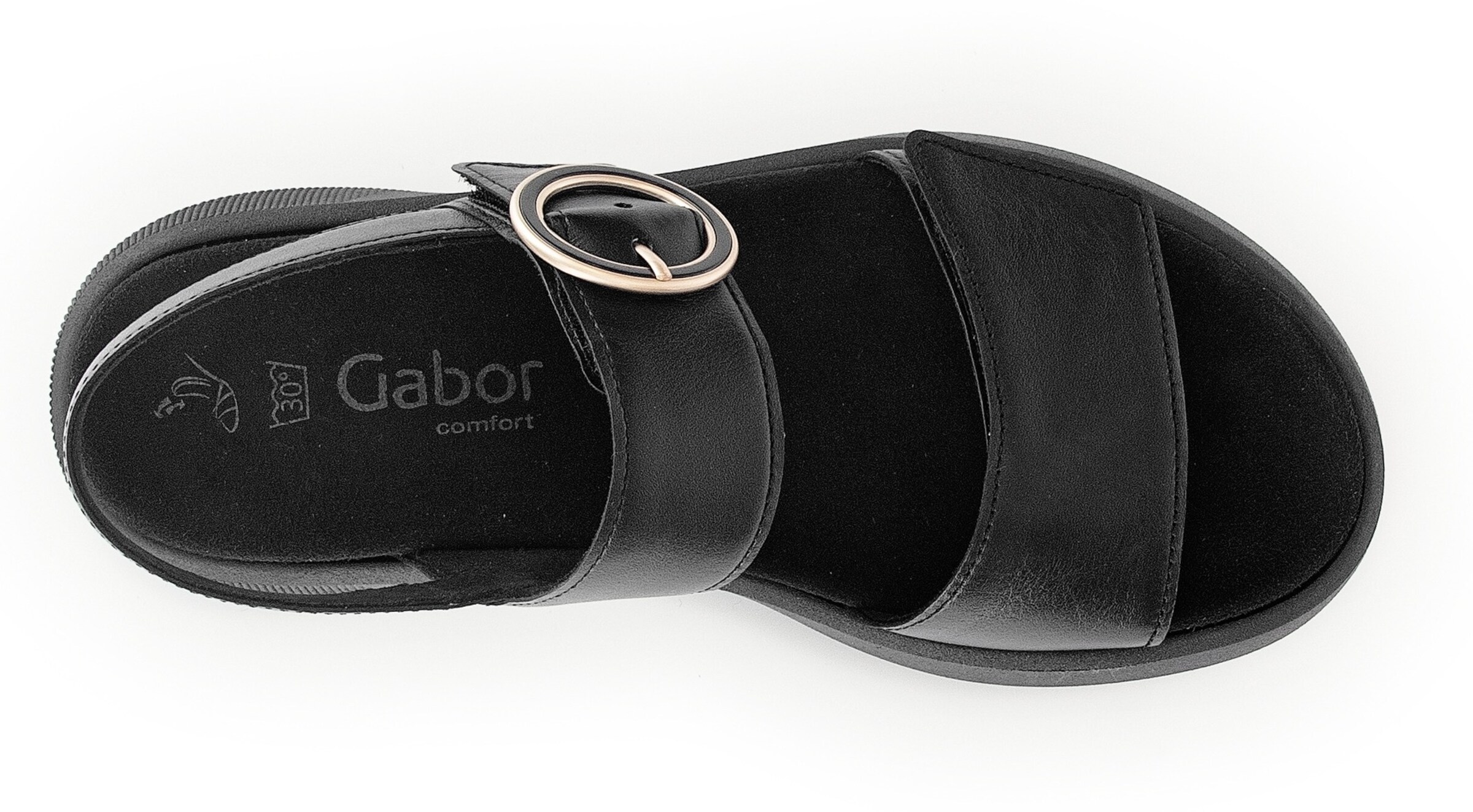 GABOR Sandale in Schwarz