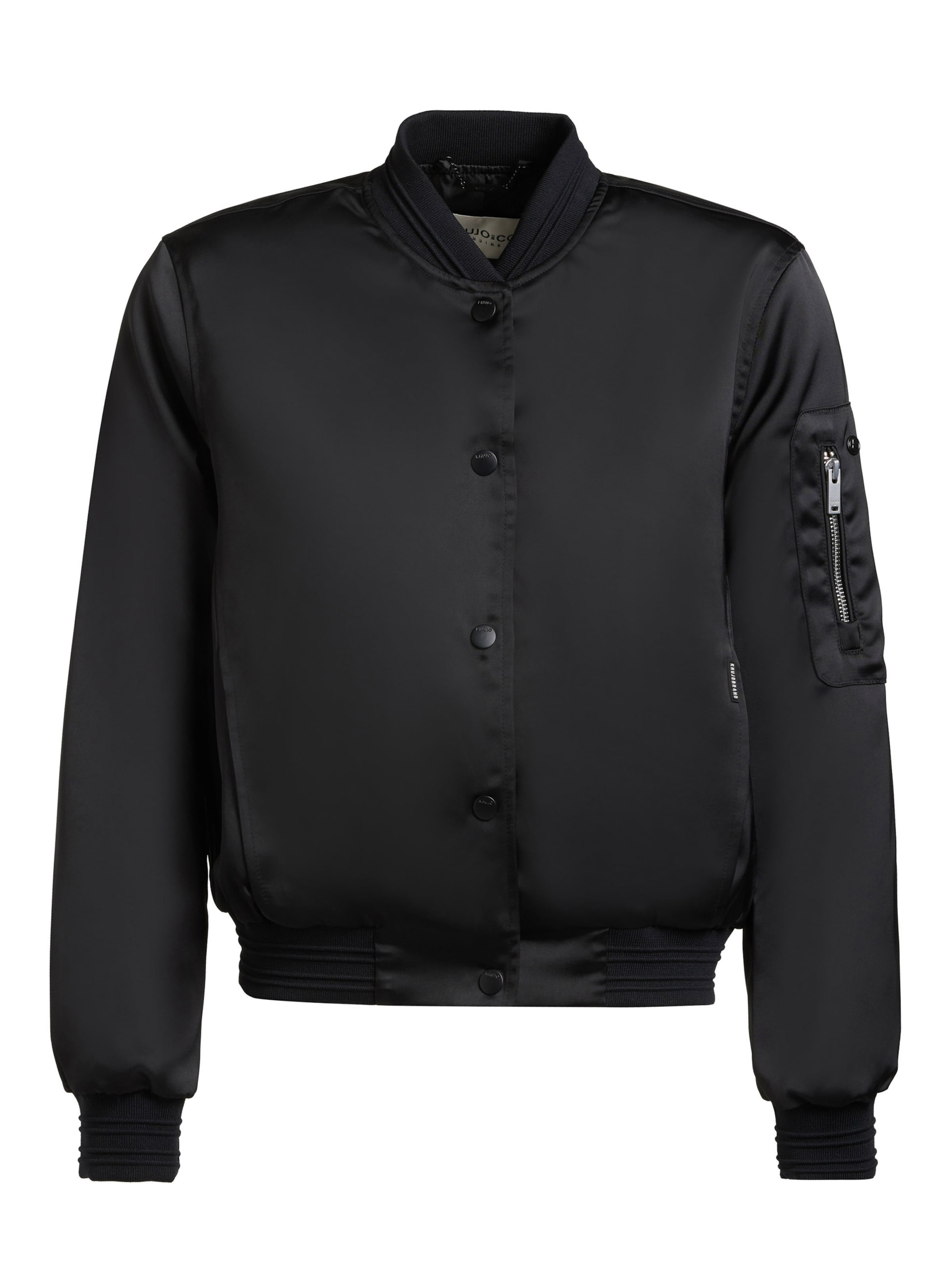 Veste mi-saison 'Tami' khujo en noir : devant