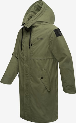 Manteau mi-saison 'Yaroon' STONE HARBOUR en vert