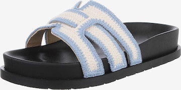 Ital-Design Pantolette in Blau: Vorderseite