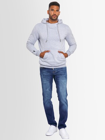 Alessandro Salvarini Sweatshirt 'Calgarii' in Grau