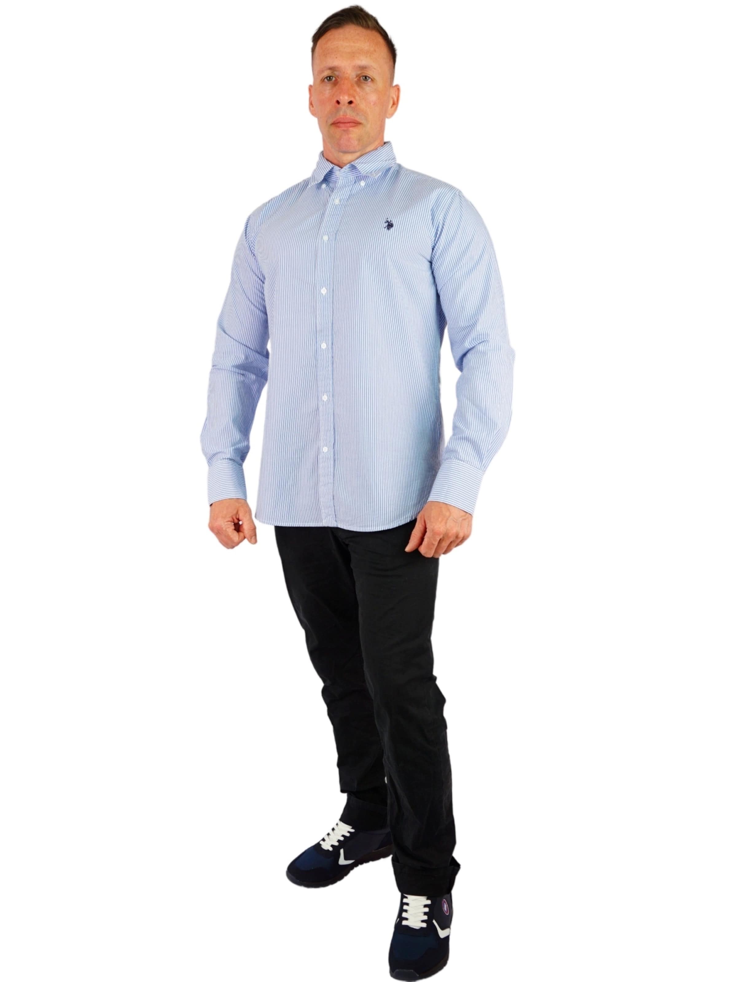 Comfort fit Camicia di U.S. POLO ASSN. in blu