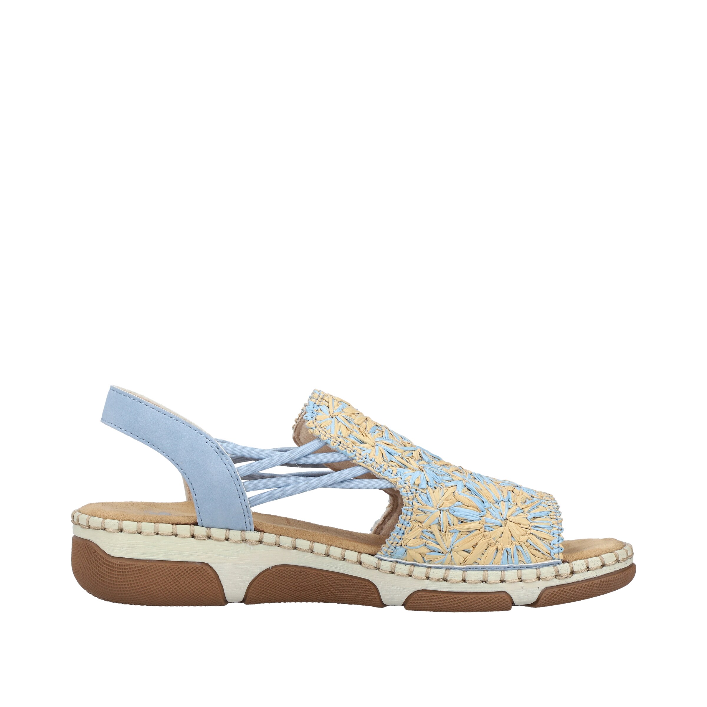 Sandales à lanières Rieker en bleu