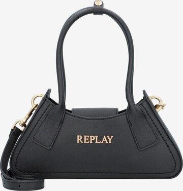 REPLAY Shoulder Bag in Black: front