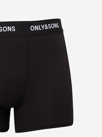 Only & Sons - Boxers 'Fitz' em preto