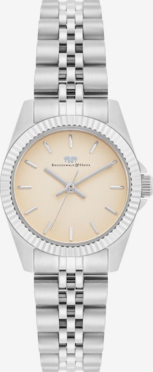 Analoginis (įprasto dizaino) laikrodis iš Rhodenwald & Söhne, spalva – sidabrinė, Prekių apžvalga