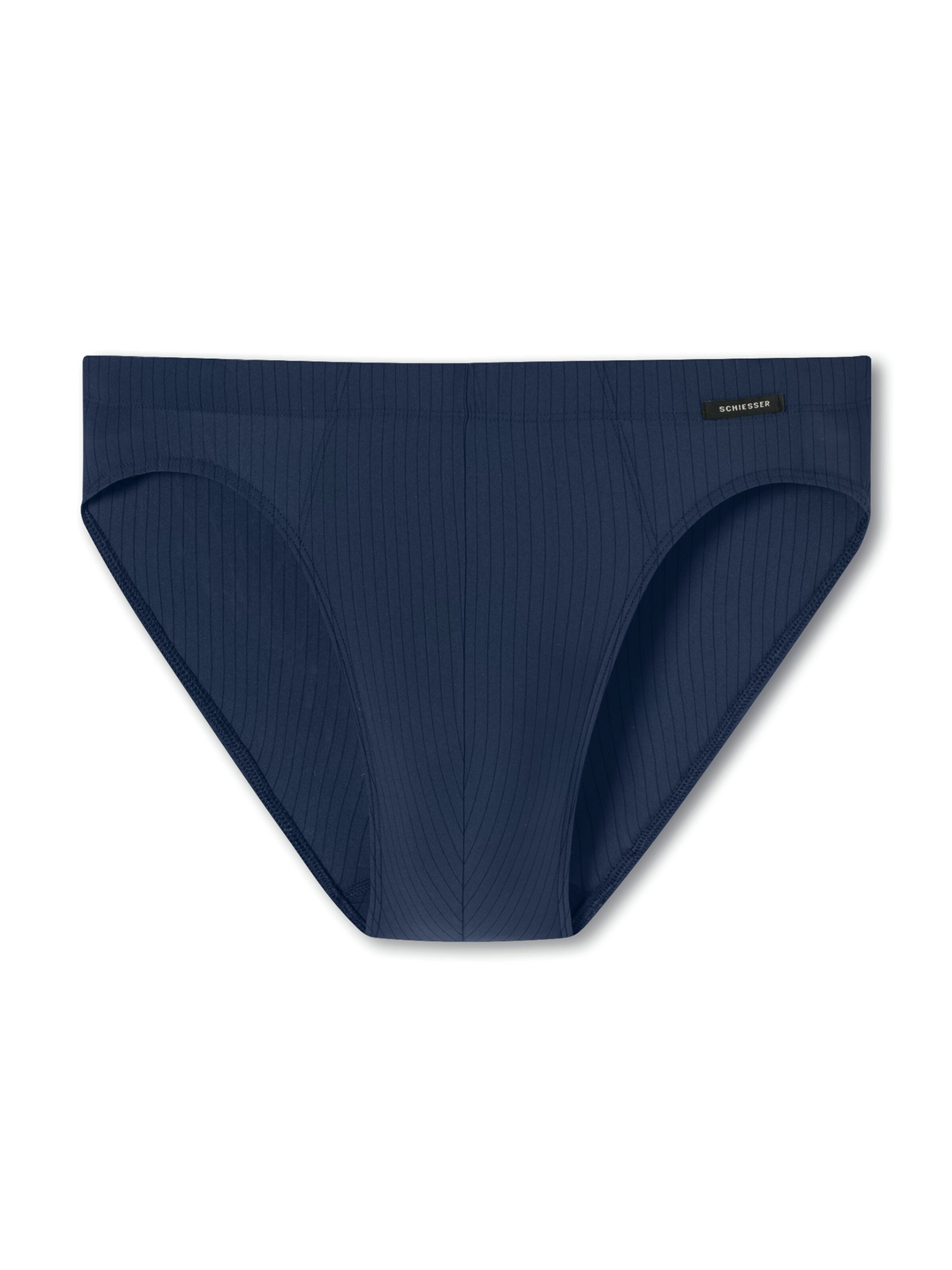 SCHIESSER Slip ' Supermini - Pure Micro ' in Blauw: voorkant