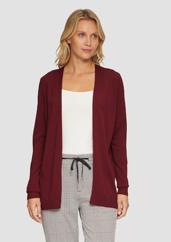s.Oliver Strickjacke in Rot: Vorderseite