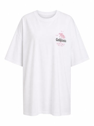 Worldclassca Oversizeshirt 'California'‌‌‌‌‌‌‌ in Weiß