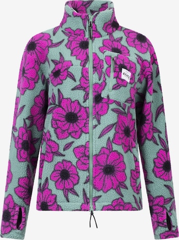Veste en polaire fonctionnelle Eivy en vert : devant