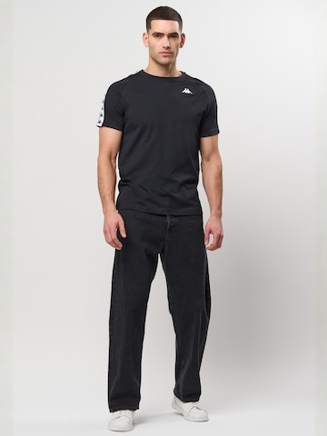 KAPPA Comfort Fit Skjorte ' KMBanda ' i sort