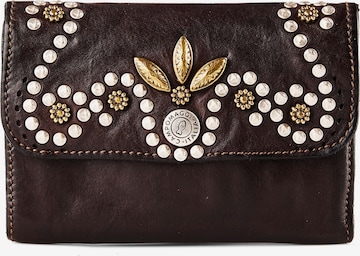 Portamonete 'Mirta' di Campomaggi in marrone: frontale