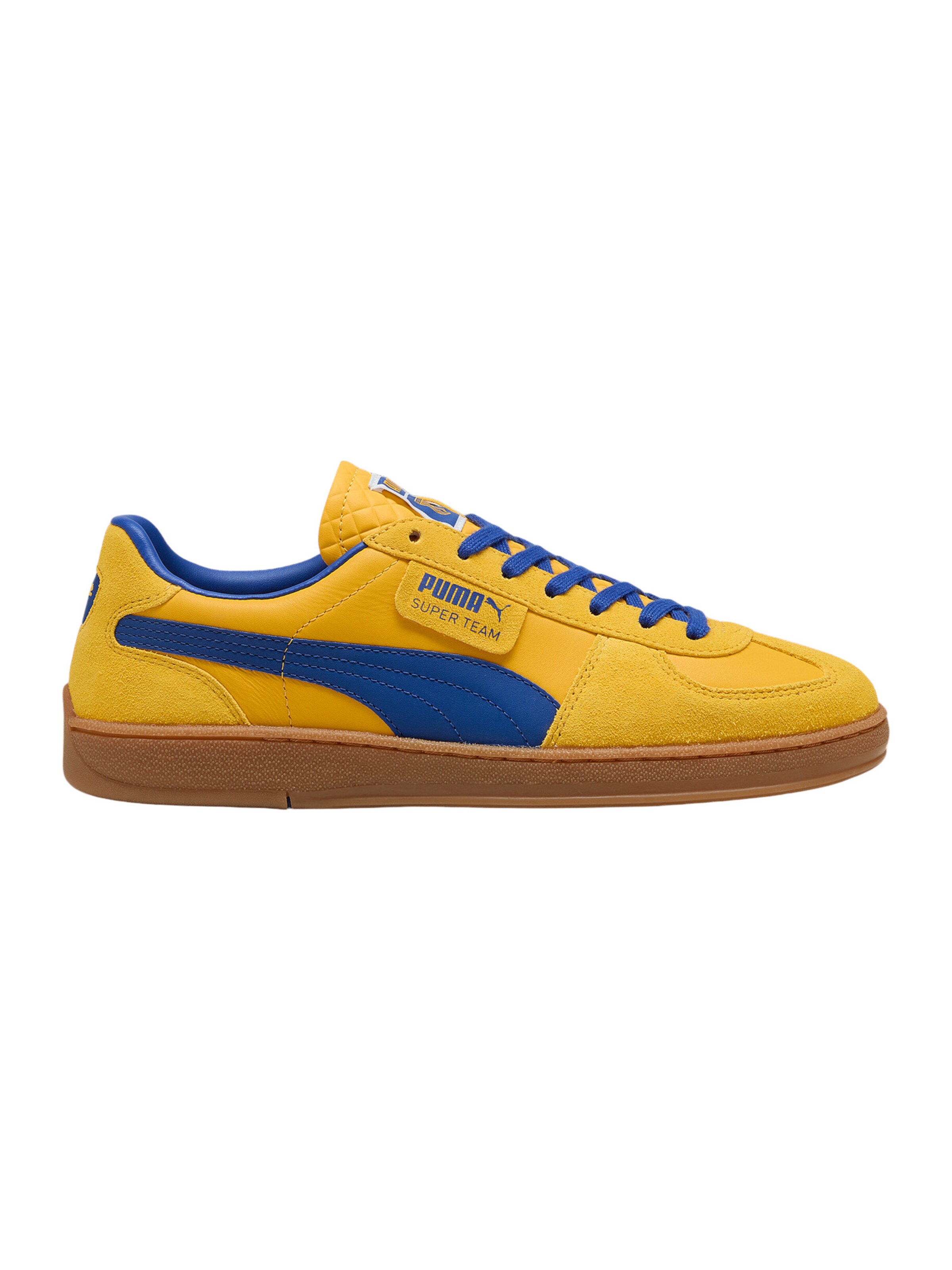 PUMA Sneaker in royalblau / goldgelb, Produktansicht