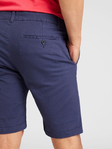 TOPMAN Slim fit Chino Pants in Blue