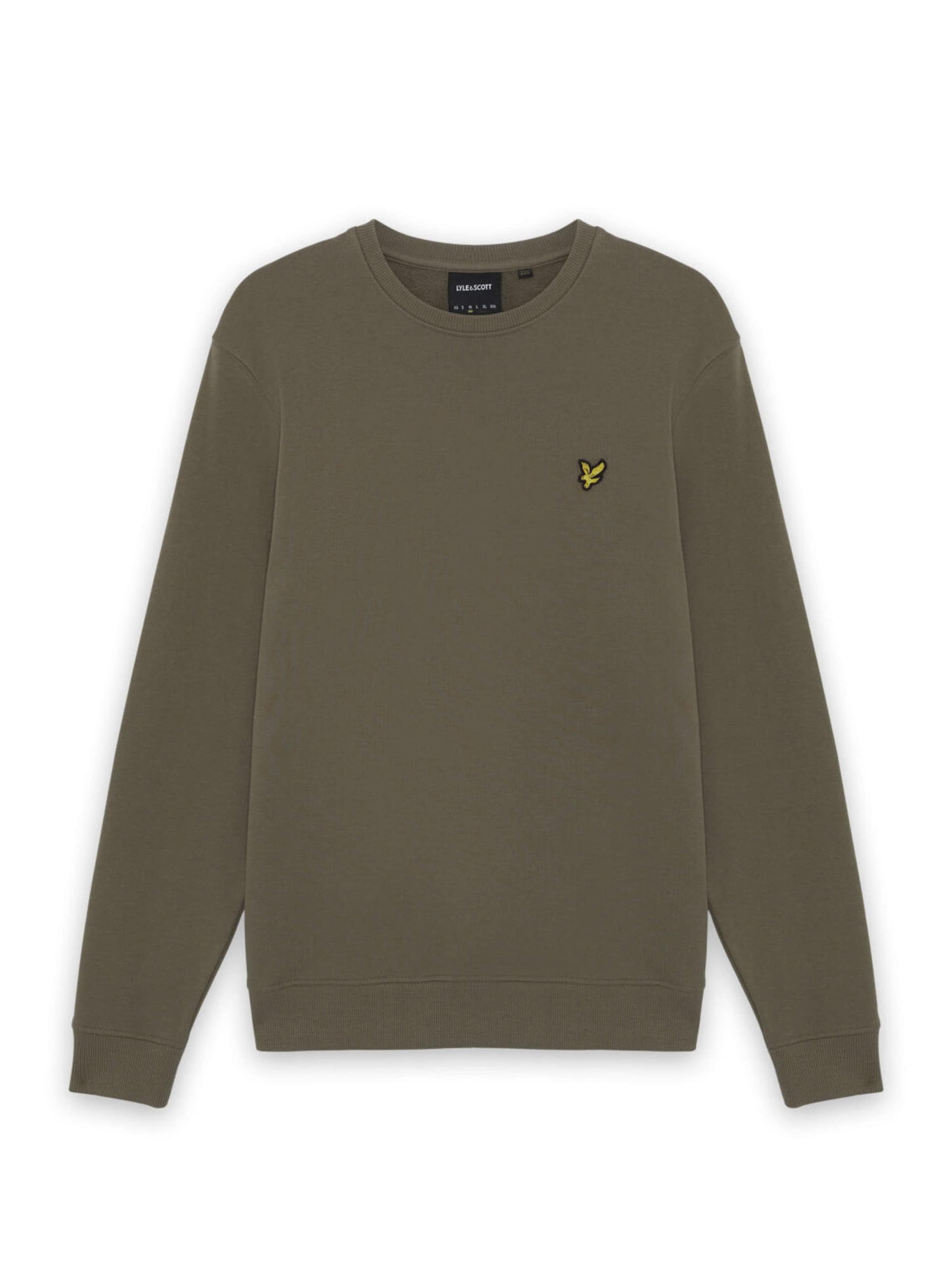Pull-over Lyle & Scott en vert : devant