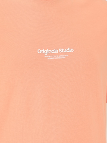 T-Shirt 'VESTERBRO' Jack & Jones Plus en orange