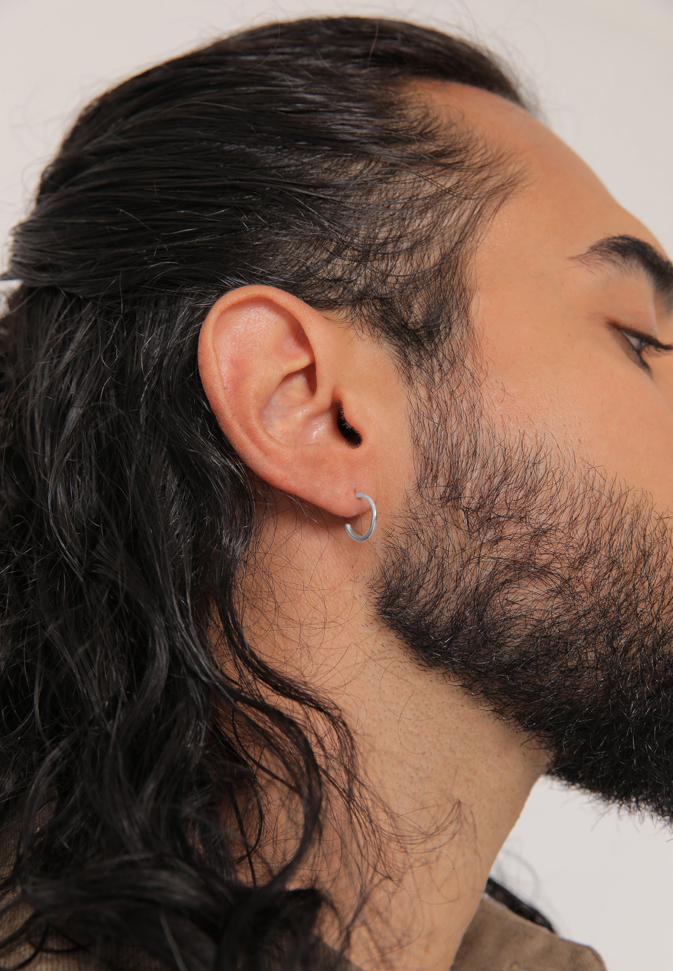 Boucles d'oreilles 'Creolen' KUZZOI en argent