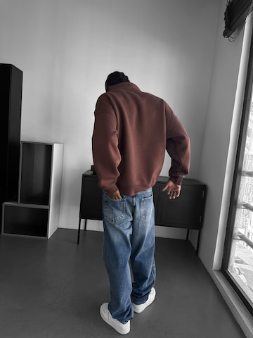 Kleidermafia Sweatshirt 'Chocolate' i brun