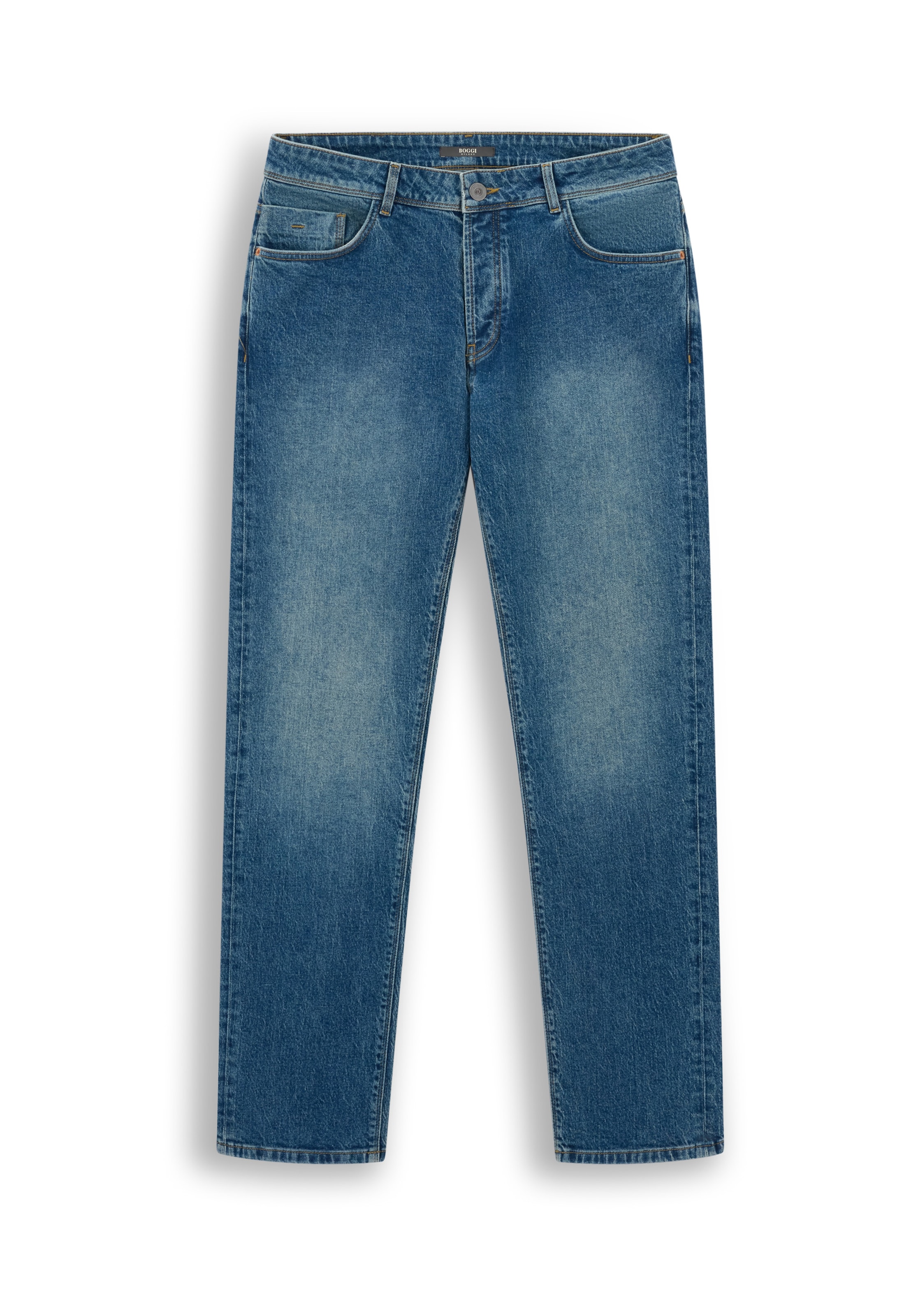 Boggi Milano Slim fit Jeans in Blue: front