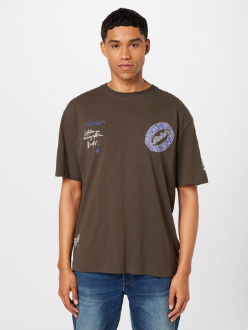 T-Shirt 'River' Redefined Rebel en gris : devant