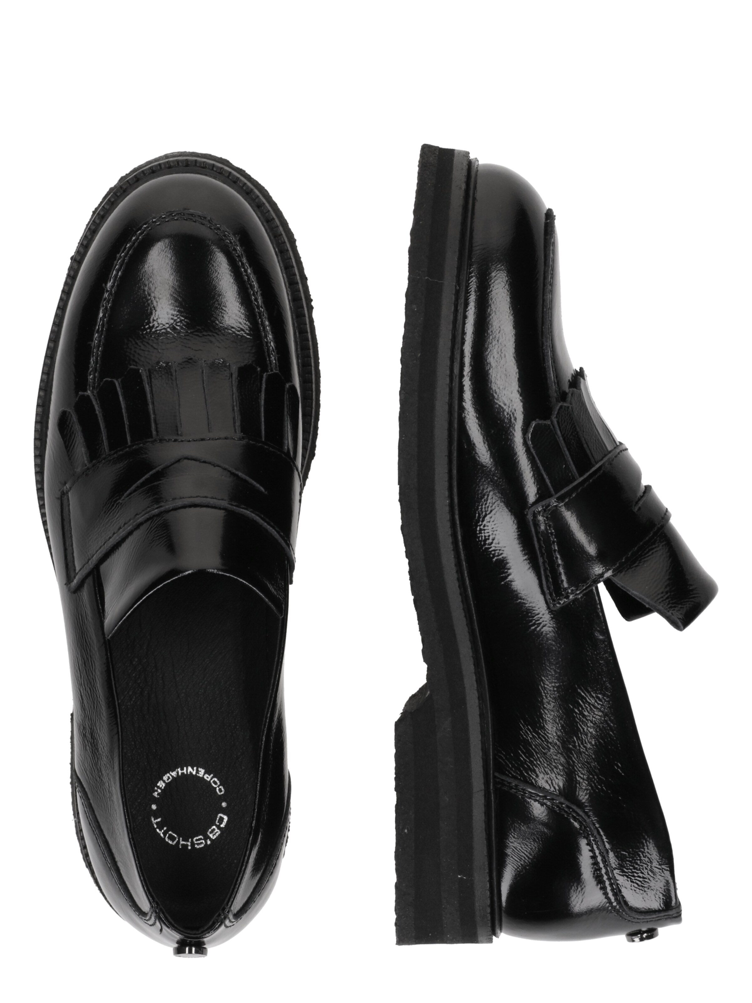 melns Ca'Shott Iešļūcenes 'Betty'